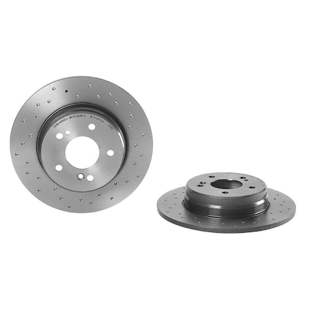 Brembo Xtra Rotors Brake Rotor, 08.7211.2X 08.7211.2X